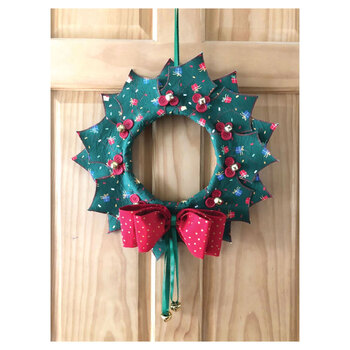 Christmas Wreath Door Hanger Pattern
