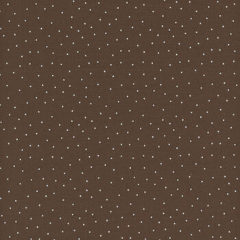 Kimberbell Basics Refreshed MAS8210-A Brown/White Tiny Dots from Maywood Studio