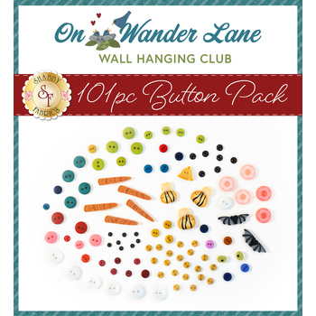 On Wander Lane Wall Hanging Club - Button Pack
