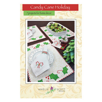 Candy Cane Holiday Pattern