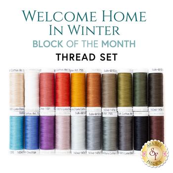  Welcome Home In Winter BOM - 20pc Thread Set