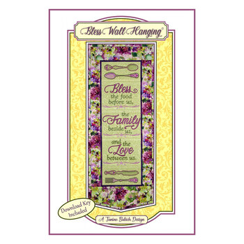 Bless Wall Hanging - Machine Embroidery Pattern