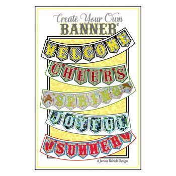 Create Your Own Banner - Machine Embroidery Pattern 