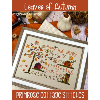Leaves of Autumn Cross Stitch Pattern