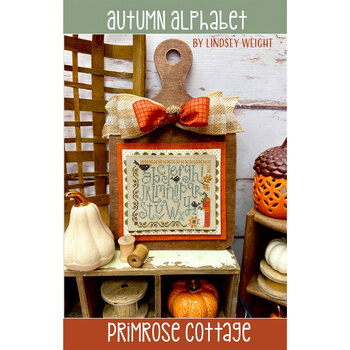 Autumn Alphabet Cross Stitch Pattern