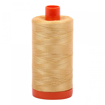 Aurifil Cotton Thread A1050-5001 Ocher Yellow - 1422yds