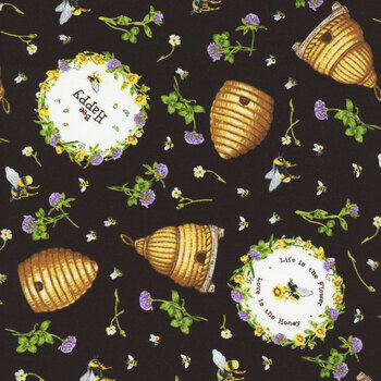Honey & Clover 27032-99 by Deborah Edwards for Northcott Fabrics