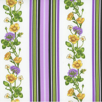 Honey & Clover 27033-10 by Deborah Edwards for Northcott Fabrics