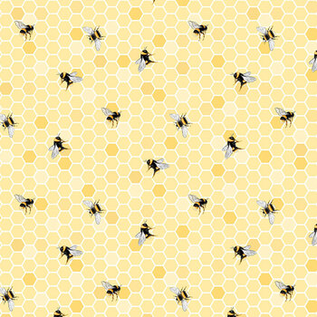 Honey & Clover 27037-52 by Deborah Edwards for Northcott Fabrics
