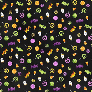 Double Bubble Kitty Trouble 26963-99 by Fernanda Motta for Northcott Fabrics