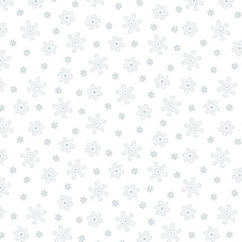 Quilter's Flour V 1253-01W Small Snowflakes from Henry Glass Fabrics
