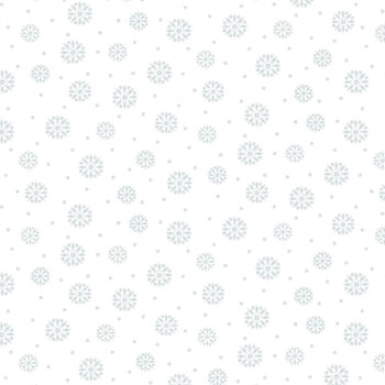 Quilter's Flour V 1263-01W Medium Snowflake from Henry Glass Fabrics