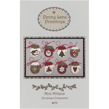 Mini Mittens Christmas Ornaments Pattern