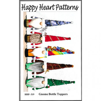 Gnome Bottle Toppers by Happy Heart Patterns
