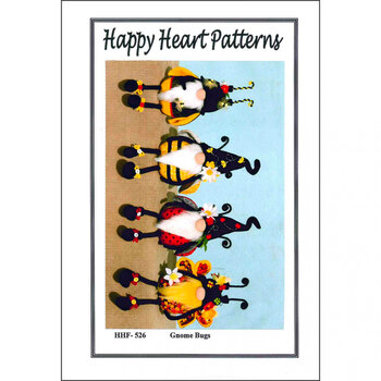 Gnome Bugs Pattern by Happy Heart Patterns