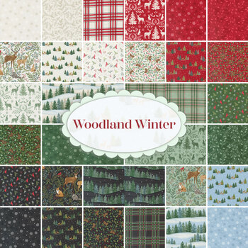 Woodland Winter  Yardage by Deb Strain for Moda Fabrics