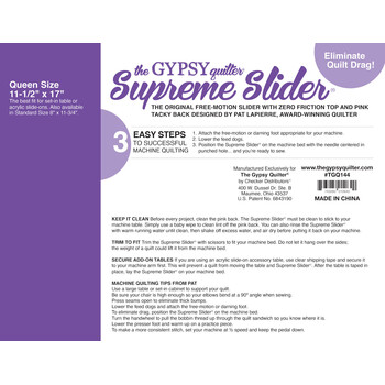 Supreme Slider 11-1/2
