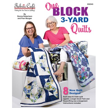 Quilts that are Quick as a Wink!  New Fabrics for our 3-Yard Quilt Book! 