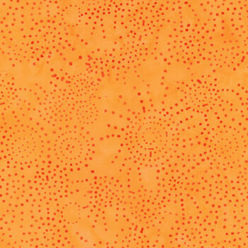 Full Bloom 721401022 Light and Dark Orange Dots by Barbara Persing & Mary Hoover from Island Batik