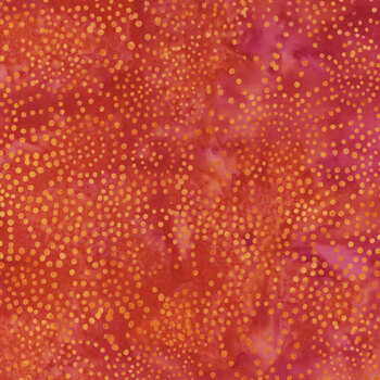Full Bloom 721401028 Pink and Orange Dots by Barbara Persing & Mary Hoover from Island Batik