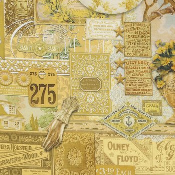 Curated in Color 7460-14 Yellow by Cathe Holden for Moda Fabrics