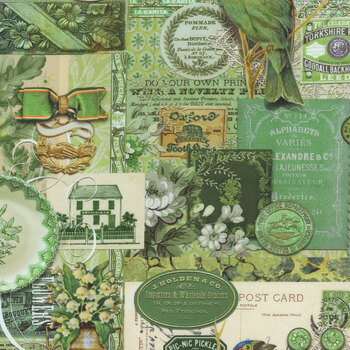 Curated in Color 7460-15 Green by Cathe Holden for Moda Fabrics