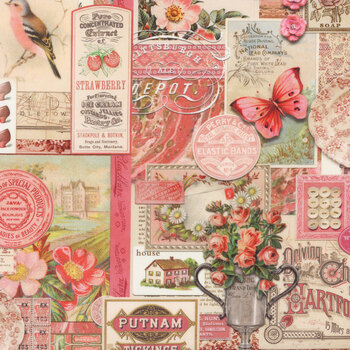 Curated in Color 7460-18 Pink by Cathe Holden for Moda Fabrics