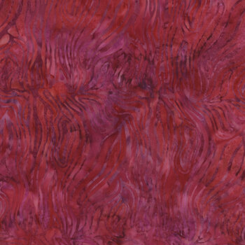 Full Bloom 721402036 Dark Pink and Red Bark by Barbara Persing & Mary Hoover from Island Batik