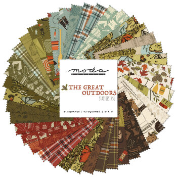  The Great Outdoors  Charm Pack by Stacy Iest Hsu for Moda Fabrics