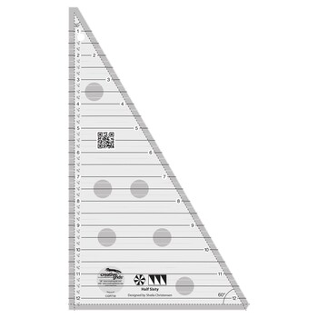 Creative Grids Half Sixty Triangle Ruler - #CGRT30