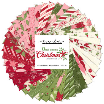 Once Upon a Christmas  Charm Pack by Sweetfire Road for Moda Fabrics