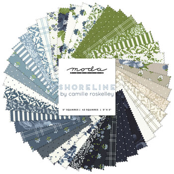 Shoreline  Charm Pack by Camille Roskelley for Moda Fabrics