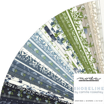 Shoreline  Jelly Roll by Camille Roskelley for Moda Fabrics