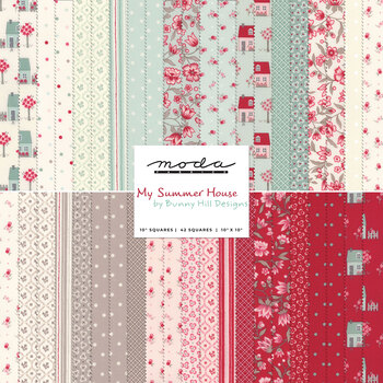 My Summer House  Layer Cake by Bunny Hill Designs for Moda Fabrics