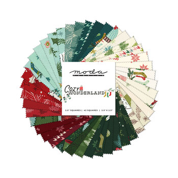 Cozy Wonderland  Mini Charm Pack by Fancy That Design House for Moda Fabrics - RESERVE