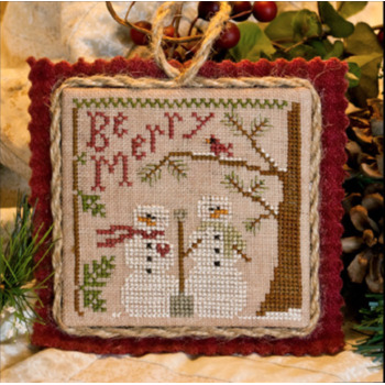 Ornament of the Month 2011 - 10 - Snow in Love Cross Stitch Pattern