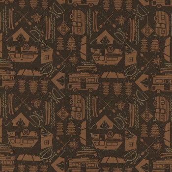 The Great Outdoors 20884-22 Cabin by Stacy Iest Hsu for Moda Fabrics