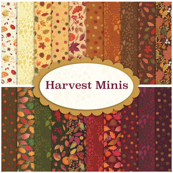 Harvest Minis  Yardage by Pink Light Studio for P&B Textiles