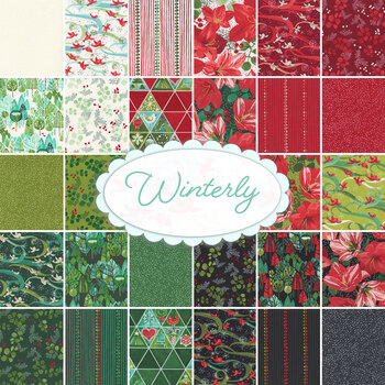 Winterly  28 FQ Set + Panel by Robin Pickens for Moda Fabrics