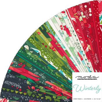 Winterly  Jelly Roll by Robin Pickens for Moda Fabrics