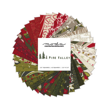  Pine Valley  Mini Charm Pack by BasicGrey for Moda Fabrics - RESERVE