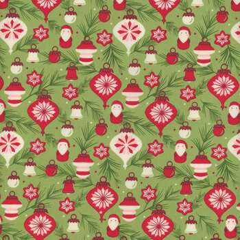 Once Upon a Christmas 43162-14 Mistletoe by Sweetfire Road for Moda Fabrics