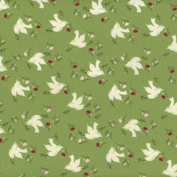 Once Upon a Christmas 43163-14 Mistletoe by Sweetfire Road for Moda Fabrics
