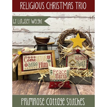 Religious Christmas Trio Cross Stitch Pattern