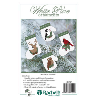 White Pine Ornaments Kit - Makes 4 Ornaments