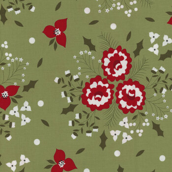 Starberry 29180-13 Green by Corey Yoder for Moda Fabrics
