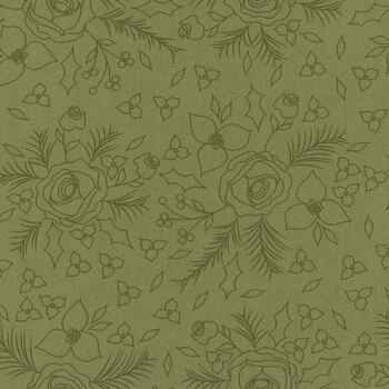 Starberry 29181-13 Green by Corey Yoder for Moda Fabrics