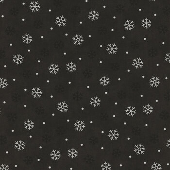 Woodland Winter 56097-17 Charcoal Black by Deb Strain for Moda Fabrics
