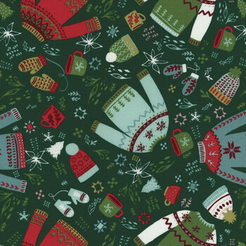 Cozy Wonderland 45591-23 Pine by Fancy That Design House for Moda Fabric
