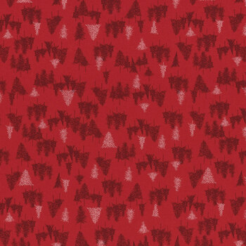 Cozy Wonderland 45594-14 Berry by Fancy That Design House for Moda Fabric